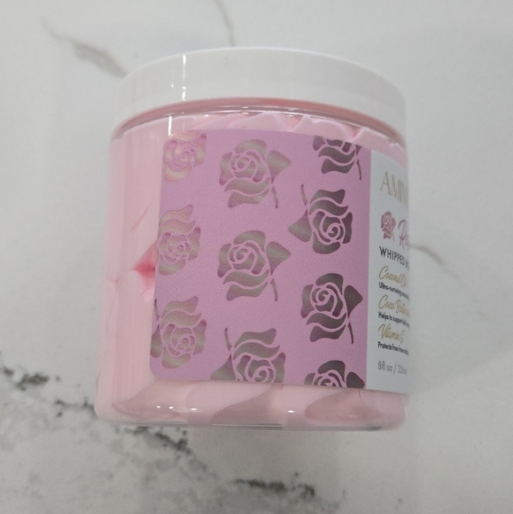 Aminnah AMNH Rose Whipped Body Butter - Picture 4 of 5